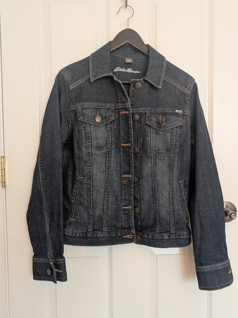 Eddie Bauer Dark Indigo Denim Jacket